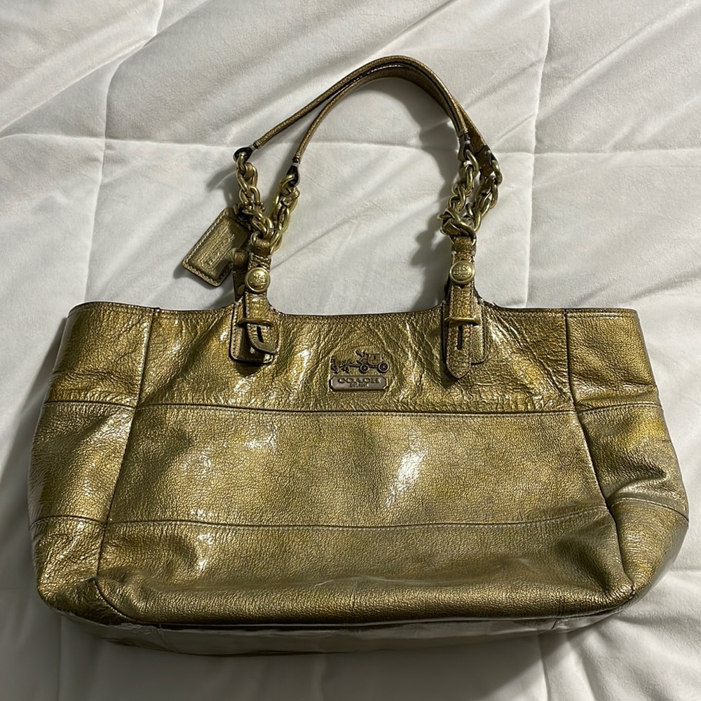 Gold Coach purse